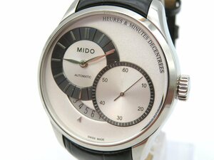 1円◆稼働◆　MIDO　M024444　　シルバー　自動巻き　メンズ　腕時計　　L629