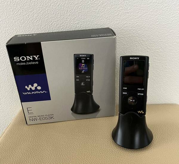 sony walkman NW-E053K 4GB 動作確認済み　美品　送料無料　ソニー　ウォークマン　ブラック