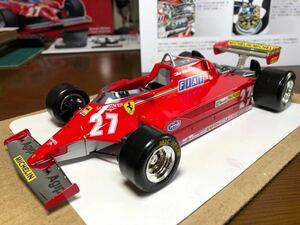 フェラーリ 126CK スペインGP（フジミ1/20）