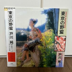 希少帯付LP!! 戸川純 JUN TOGAWA 東京の野蛮 TOKYO BARBARISM HYS-28002 レコード ベスト 細野晴臣 白井良明 玉姫様 ヤプーズ