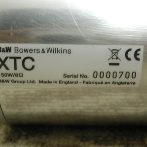 Bowers & Wilkins製センタースピーカー XTC（現状品）の画像5