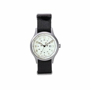 NAVAL N.W.C. ナバル military watchUS Force Type MIL.-01C BK ブラック【正規品】