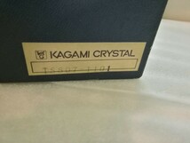 KAGAMI CRYSTAL　カガミクリスタル　タンブラーグラス　５客揃　切子 硝子 食器 コップ 【未使用】長期保管品_画像10
