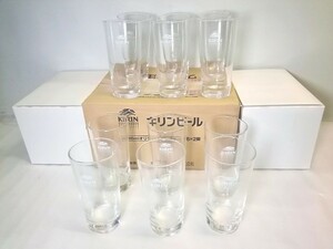  unused * giraffe original tumbler glass 435ml 6×2 box set giraffe beer glass Orient Sasaki glass business use izakaya pub ②