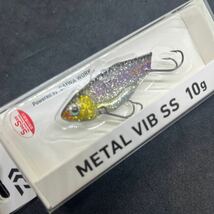 ３つセット！Daiwa ダイワ メタルバイブSS 10g 検索 鉄板バイブ ザリメタル リトルマックス サーキットバイブ！_画像2