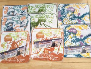 新品 一番くじ 銀魂 こんな銀さん見たことない I賞 ハンドタオル8枚セット まとめ売り まとめて 処分 大量 雑貨　