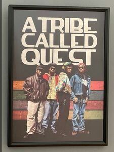 【額付き】A4ポスター a tribe called quest トライブコールドクエストhip hop ヒップホップ ラップ インテリア アート ポスター A009