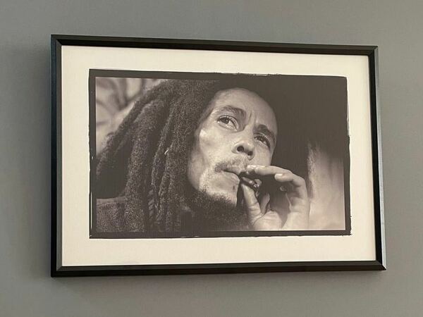 【額付き】A4アートポスター Bob Marley ボブマーリー レゲエ reggae ラスタ インテリア B013
