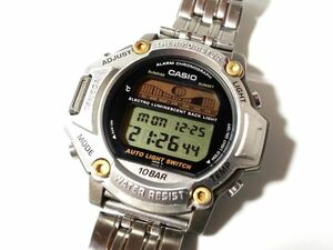 【Sr1】CASIO/カシオ◇PROTREK/プロトレック/フィッシングギア/PRT-11FGJ◇1995年製♂純正ベルト付き