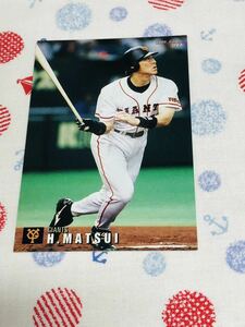  Calbee Calbee Professional Baseball card Yomiuri Giants . person pine . preeminence .