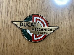 ducati メカニカ MECCANICA ステッカー 村山モータース メタルステッカー 曲面タイプ 新品 900ss 900sl 400ss F1 F3 モンスター 851 888