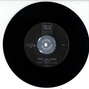 Beatles 「Twist And Shout/ There's A Place」 米国TOLLIE盤EPレコード　T-9001