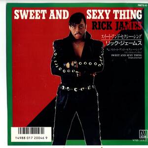 Rick James 「Sweet And Sexy Thing/ Sweet And Sexy Thing (Instrumental)」　国内盤サンプルEPレコード 