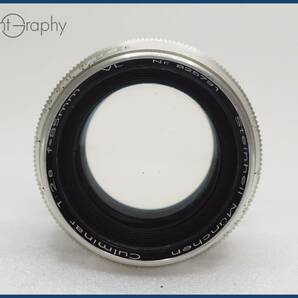 ★実用美品★ Steinheil Munchen Culminar 85mm F2.8 VL ★完動品★同梱可 #i5210の画像3