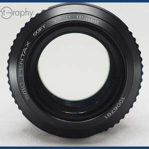 ★良品★ PENTAX ペンタックス SMC PENTAX SOFT 85mm F2.2 + REAR CONVERTER-A 2X-S ★完動品★同梱可 後キャップ付 #i5318の画像3