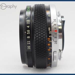 ★実用美品★ OLYMPUS オリンパス F.ZUIKO AUTO-S 50mm F1.8 ★完動品★同梱可 後キャップ付 #i5396の画像5