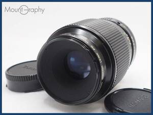 ★実用美品★ CANON キヤノン NEW FD 100mm F4 ★完動品★同梱可 前後キャップ付 #i5438