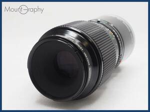 ★良品★ CANON キヤノン NEW FD 100mm F4 + EXTENSION TUBE FD 50 ★完動品★同梱可 #i5445