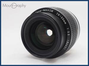 ★良品★ NIKON ニコン Ai-S Zoom-NIKKOR 28-50mm F3.5 ★完動品★同梱可 #i5449