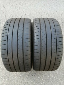 255/35R19　ミシュラン　パイロットスポーツ　４S　２本セット　21年 42週 44週 製造　溝5.7mm