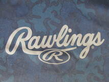 Rawlings ローリングス 野球 迷彩Tシャツ 紺色 Mサイズ_画像2