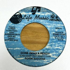 必殺キルチューン SCION SUCCESS「Done Dead A Ready」'97年 ビッグヒット JOY RIDE Riddim【美中古】