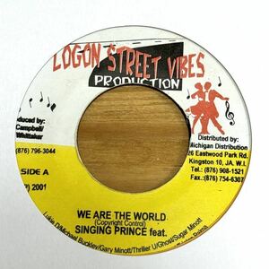 「We Are The World」SINGING PRINCE feat. LUKIE D, SUGAR MINOTT, THRILLER U, TRISTON PALMER ...etc 20アーティスト集結【美中古】