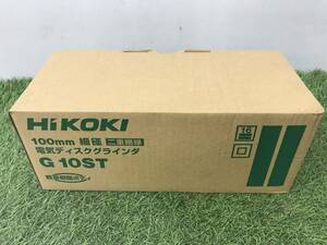 【未使用品】HiKOKI 電気ディスクグラインダー 砥石径100mm×厚さ3mm×穴径15mm AC100V G10ST ITB2N8M72HNO