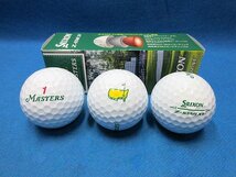 新品1円～ ダンロップ SRIXON/スリクソン MASTERS/マスターズ Z-STAR XV 2ダース(24球) ホワイト_画像4