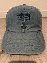 stussy denim cap _画像1