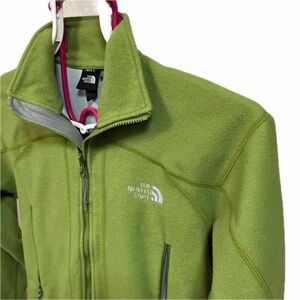 THE NORTH FACE ノースフェイス GORE WIND STOPPER フリース　ジャケット　メンズSサイズ　黄緑