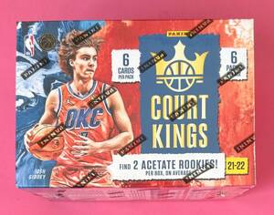 NBA 2021-22 Panini Court Kings Basketball International Blaster 新品未開封ボックス
