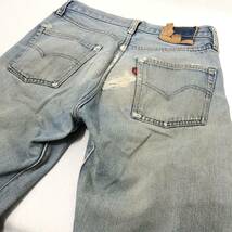 Levi's 501 66後期 ジーンズ デニム W:約72cm スモールe 赤耳 チェーンステッチ リーバイス ビンテージ_画像10