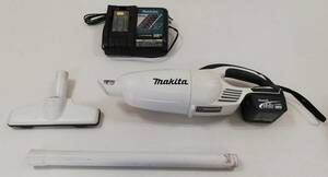 【LS73】CL141FD makita マキタ 充電式クリーナ 掃除機 通電確認済み 動作品