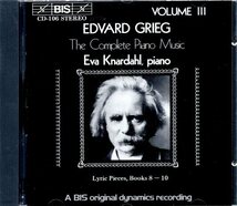 a401 GRIEG:LYRIC PIECES BOOKS 8-10 /KNARDAHL _画像1