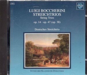 ol185　　BOCCHERINI:STREICHTRIOS OP.14,4-6 OP.47 (OP.38),1-3 /DEUTSCHES STREICHTRIO