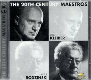 THE 20th CENTURY MAESTROS /指揮 クライバー、ロジンスキ/モーツァルト交響曲第38番、ベートーヴェン交響曲第5番【2CD】