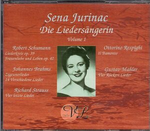 Sena Jurinac Die Liedersangerin Vol.1 (2CD)