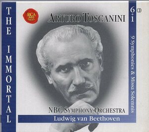 ベートーヴェン：交響曲全集/トスカニーニ指揮（6CD+特典盤）