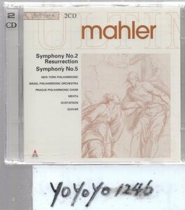 OL576 マーラー：交響曲第2番・交響曲第5番/メータ(2CD)