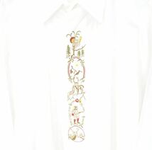 EU VINTAGE Trachten EMBROIDERY DESIGN TYROLEAN SHIRT/ヨーロッパ古着刺繍デザインチロリアンシャツ_画像6