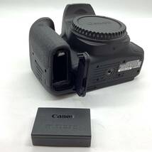 【22289】CANON キャノン EOS X9i　ダブルズームキット デジタル 一眼レフカメラ　可動品　中古 箱無　二次流通品_画像7
