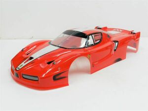 フェラーリ タイプ 1/10 赤ドリフトラジコンカー用 スペアボディー