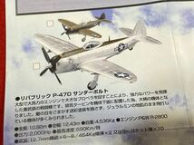 Ｎ８ 未組立品【 リパブリックP-47D サンダーボルト ( シークレット ) 1/144 ウイングクラブコレクションL3 】BANDAI＞アメリカ陸軍 戦闘機_画像6