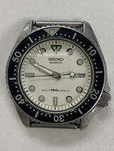 SEIKO セイコー 腕時計 ダイバー クォーツ 150m 6458-600B SB-AU SR1130W 令和6年1月12日電池交換済 白文字盤_画像1