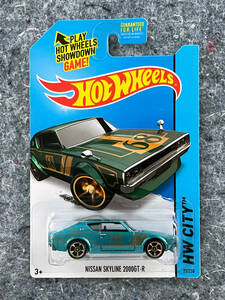 Hot Wheels 2014 NISSAN SKYLINE 2000 GT-R ケンメリ ホットウィール 日産 スカイライン