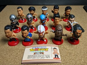 ☆プロレスラーミニフィギュア☆ミニビッグヘッドフィギュア プロ格ヒーローズ Vol.5 レジェンドファイター編☆力道山等１５体☆美品☆