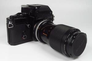 【27★】コレクター放出品 Nikon F2 フォトミック ニコンカメラ /　レンズ Zoom Nikkor 35〜105mm 1:3.5〜4.5 説明書/備品付