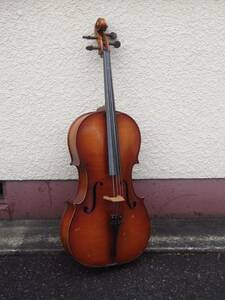ヴィンテージ スズキ ヴァイオリン Suzuki Violin チェロ 1961年 No.71 SIZE 4/4 弓付 アンティーク 楽器 木曽鈴木