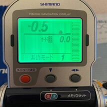 美品 動作良好 シマノ 電動リール 電動丸 3000SP 画面も見やすく、操作しやすいリールです。SHIMANO_画像2